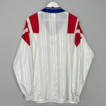 Shop 1992/94 RANGERS *PLAYER ISSUE* L/S AWAY SHIRT (XL) ADIDAS, classic football shirts, vintage football shirts & retro soccer jerseys at Cult Kits