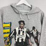 Shop 1999 JUVENTUS INZAGHI #9 HOODIE (M) BOOTLEG, classic football shirts, vintage football shirts & retro soccer jerseys at Cult Kits