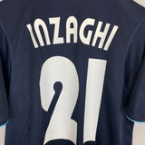 Shop 2002/03 LAZIO INZAGHI #21 AWAY SHIRT (S) PUMA, classic football shirts, vintage football shirts & retro soccer jerseys at Cult Kits