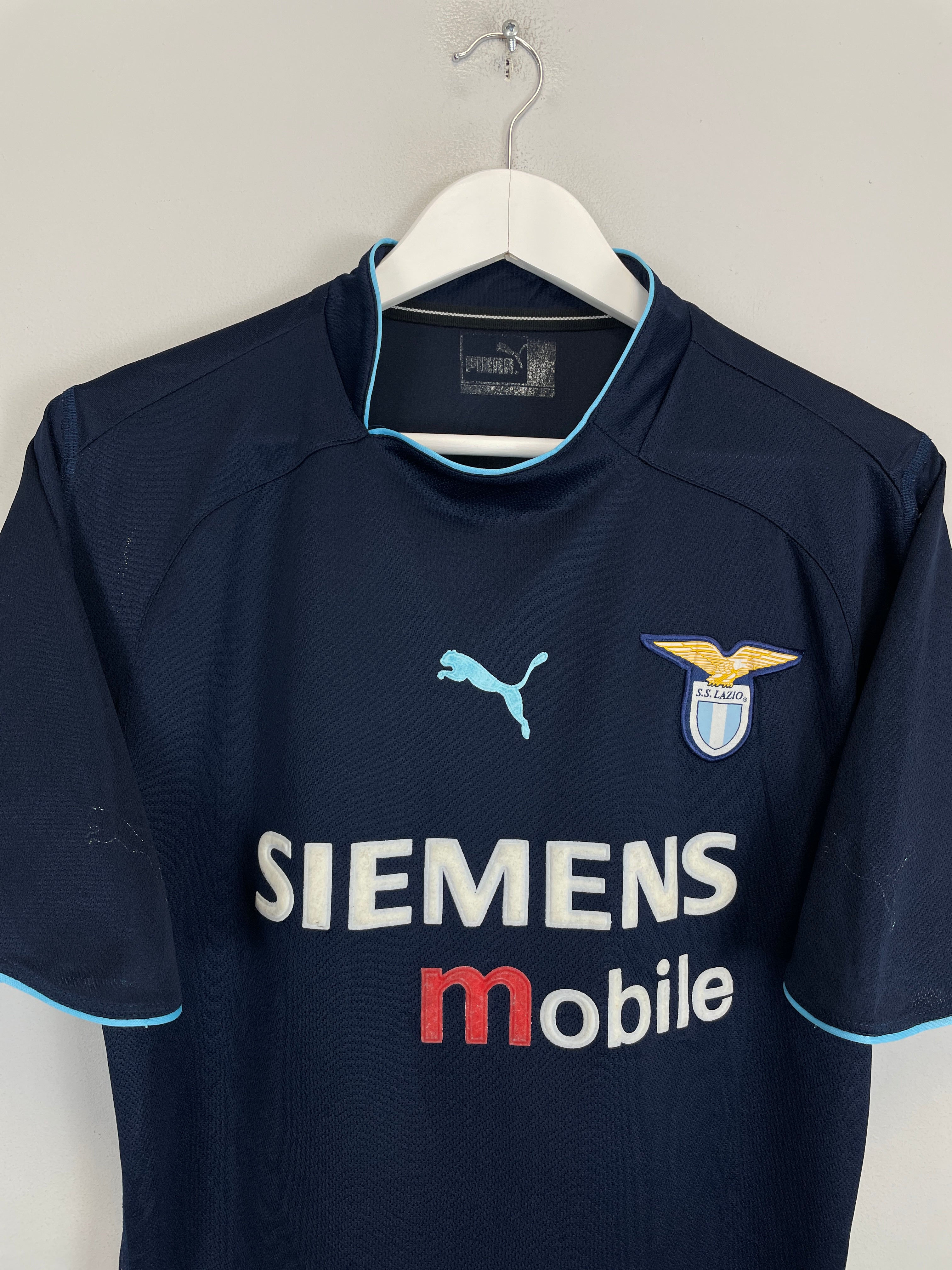 Shop 2002/03 LAZIO INZAGHI #21 AWAY SHIRT (S) PUMA, classic football shirts, vintage football shirts & retro soccer jerseys at Cult Kits