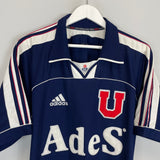 Shop 2000/01 UNIVERSIDAD DE CHILE HOME SHIRT (XL) ADIDAS, classic football shirts, vintage football shirts & retro soccer jerseys at Cult Kits
