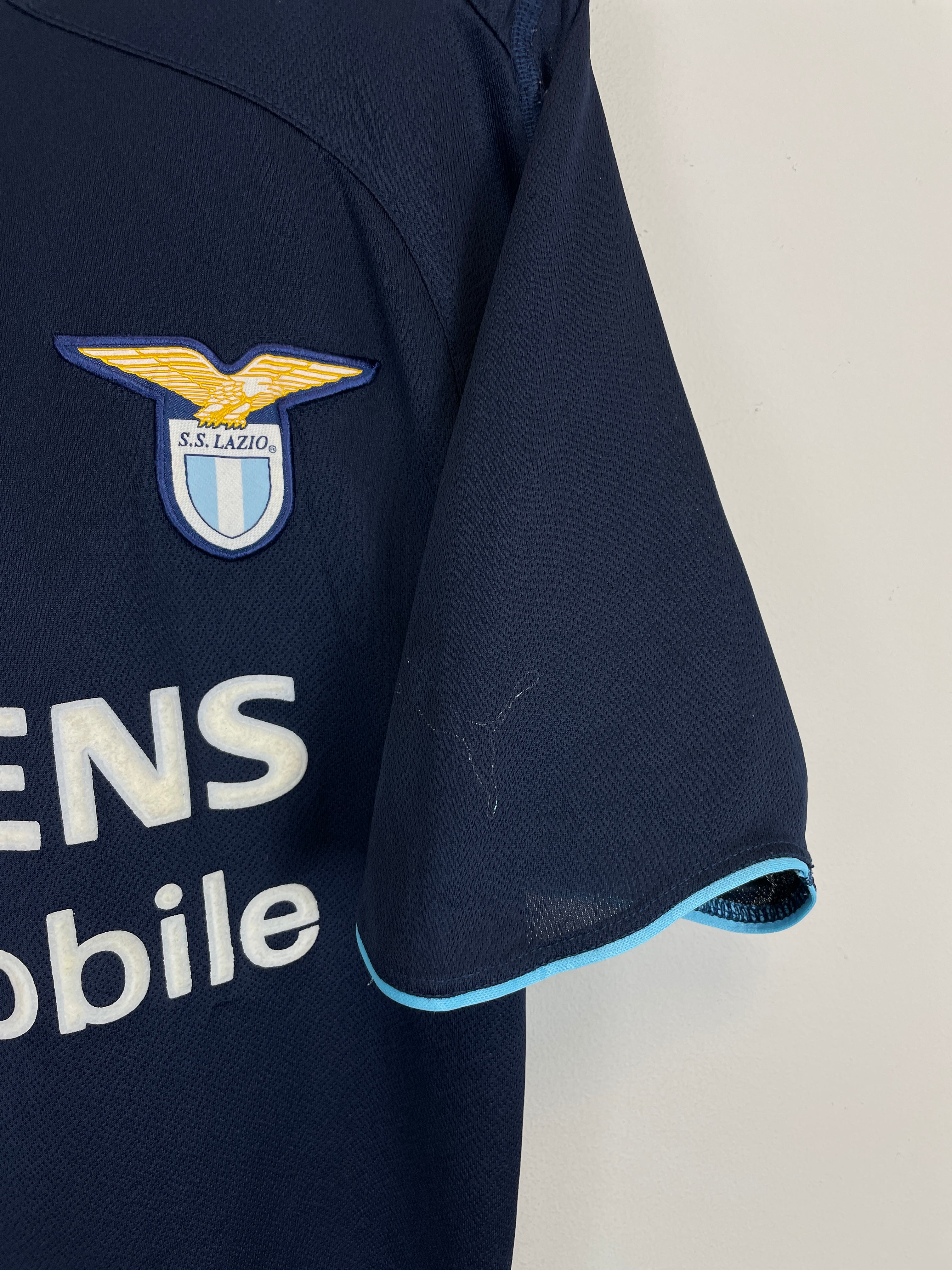 Shop 2002/03 LAZIO INZAGHI #21 AWAY SHIRT (S) PUMA, classic football shirts, vintage football shirts & retro soccer jerseys at Cult Kits
