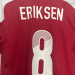 Shop 2012/13 DENMARK ERIKSEN #8 HOME SHIRT (S) ADIDAS, classic football shirts, vintage football shirts & retro soccer jerseys at Cult Kits