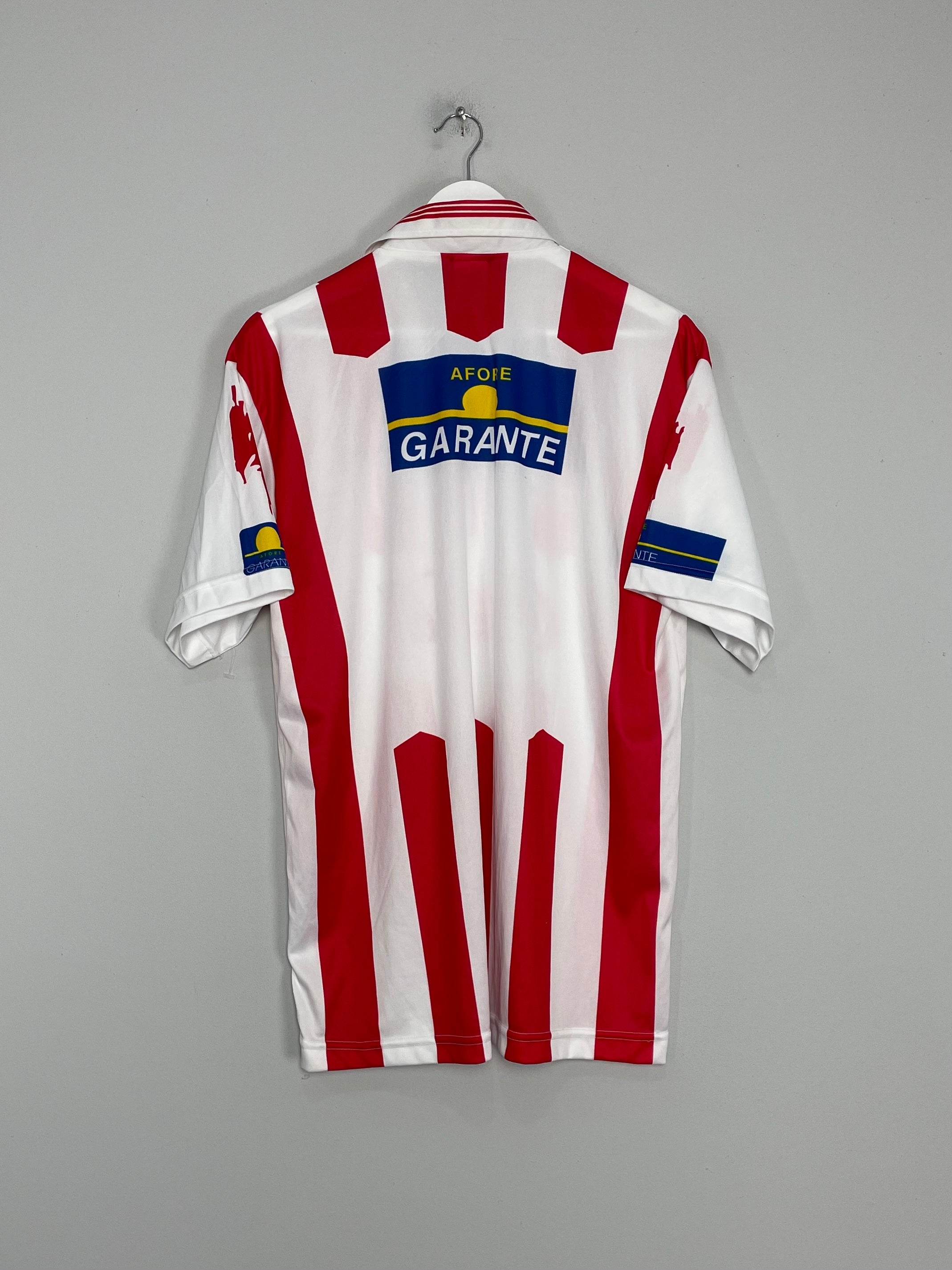 Shop 1998/99 NECAXA HOME SHIRT (XL) UMBRO, classic football shirts, vintage football shirts & retro soccer jerseys at Cult Kits