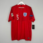 Shop 2018/19 ENGLAND STONES #5 *BNWT* AWAY SHIRT (XL) NIKE, classic football shirts, vintage football shirts & retro soccer jerseys at Cult Kits