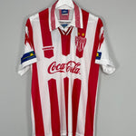 Shop 1998/99 NECAXA HOME SHIRT (XL) UMBRO, classic football shirts, vintage football shirts & retro soccer jerseys at Cult Kits