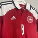 Shop 2012/13 DENMARK ERIKSEN #8 HOME SHIRT (S) ADIDAS, classic football shirts, vintage football shirts & retro soccer jerseys at Cult Kits