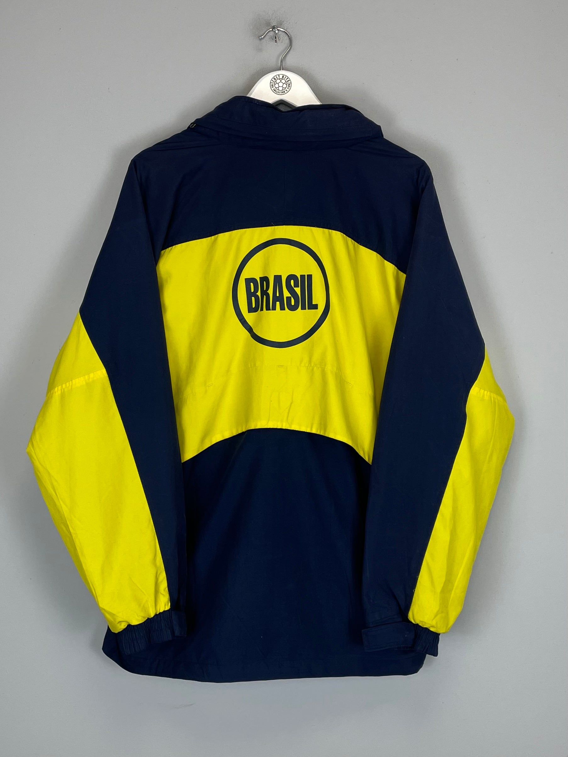 Shop 2000 BRAZIL TRACK JACKET (L) NIKE, classic football shirts, vintage football shirts & retro soccer jerseys at Cult Kits