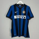 Shop 2009/10 INTER MILAN ETO'O HOME SHIRT (L) NIKE, classic football shirts, vintage football shirts & retro soccer jerseys at Cult Kits