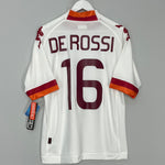 Shop 2011/12 ROMA DE ROSSI #16 *BNWT* AWAY SHIRT (XL) KAPPA, classic football shirts, vintage football shirts & retro soccer jerseys at Cult Kits