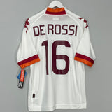 Shop 2011/12 ROMA DE ROSSI #16 *BNWT* AWAY SHIRT (XL) KAPPA, classic football shirts, vintage football shirts & retro soccer jerseys at Cult Kits
