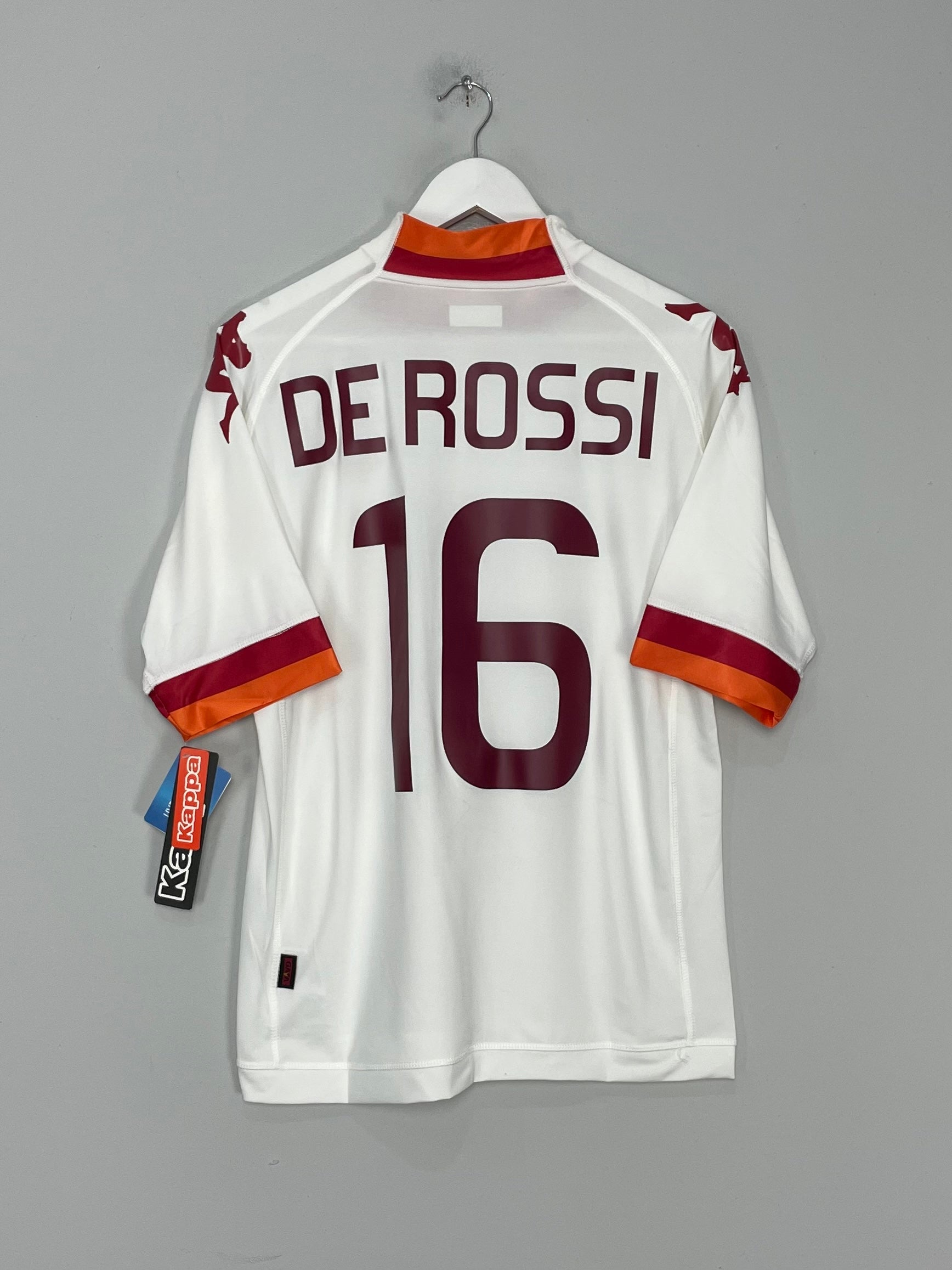 Shop 2011/12 ROMA DE ROSSI #16 *BNWT* AWAY SHIRT (XL) KAPPA, classic football shirts, vintage football shirts & retro soccer jerseys at Cult Kits