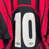 Shop 1998/99 ATLETICO PARANAENSE #10 HOME SHIRT (XL) UMBRO, classic football shirts, vintage football shirts & retro soccer jerseys at Cult Kits