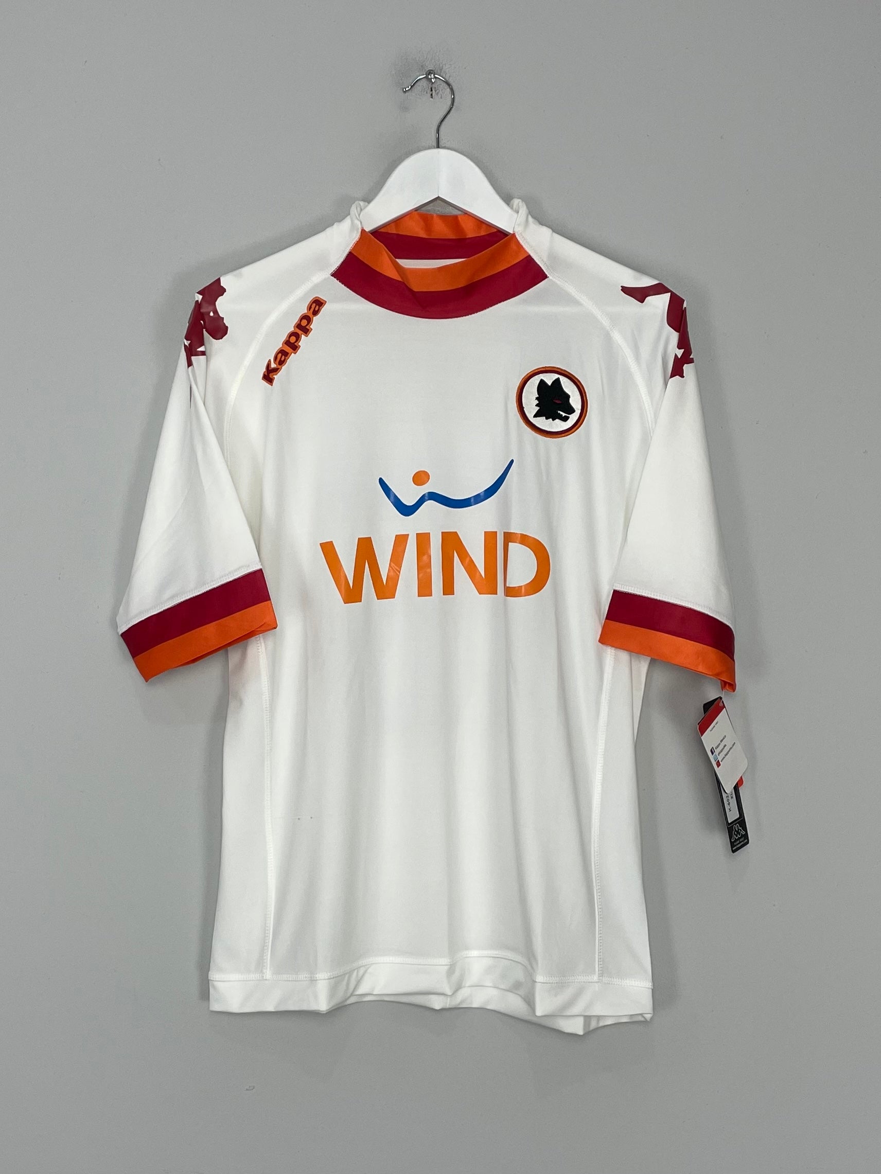 Shop 2011/12 ROMA DE ROSSI #16 *BNWT* AWAY SHIRT (XL) KAPPA, classic football shirts, vintage football shirts & retro soccer jerseys at Cult Kits