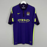 Shop 2014/15 MANCHESTER CITY THIRD SHIRT (XL) NIKE, classic football shirts, vintage football shirts & retro soccer jerseys at Cult Kits
