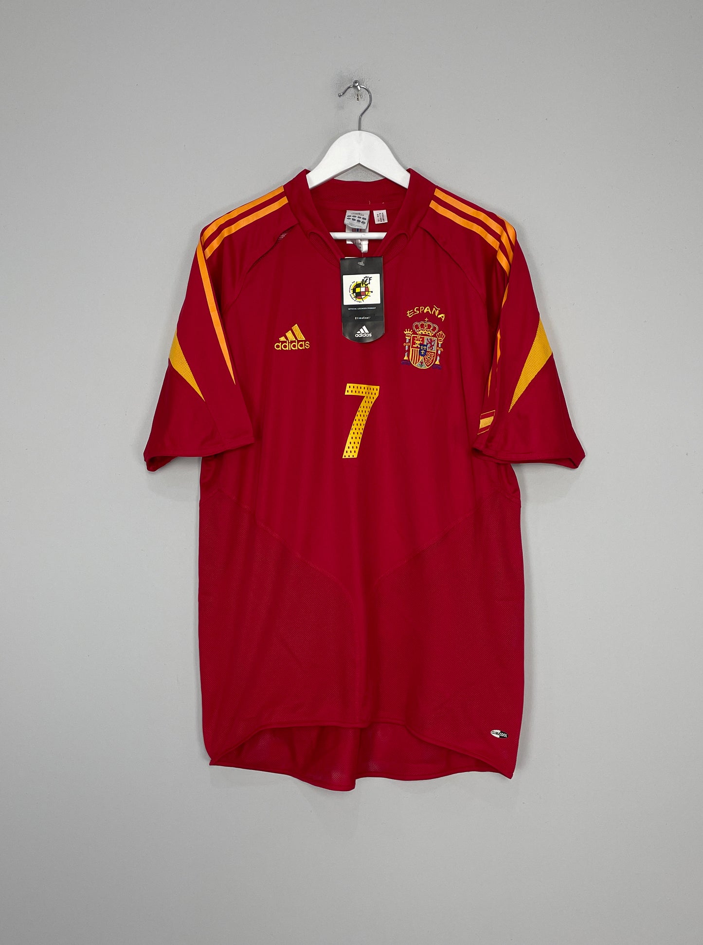 2004/06 SPAIN RAUL #20 *BNWT* HOME SHIRT (L) ADIDAS
