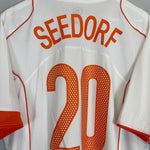Shop 2004/06 NETHERLANDS SEEDORF #10 AWAY SHIRT (XL) NIKE, classic football shirts, vintage football shirts & retro soccer jerseys at Cult Kits