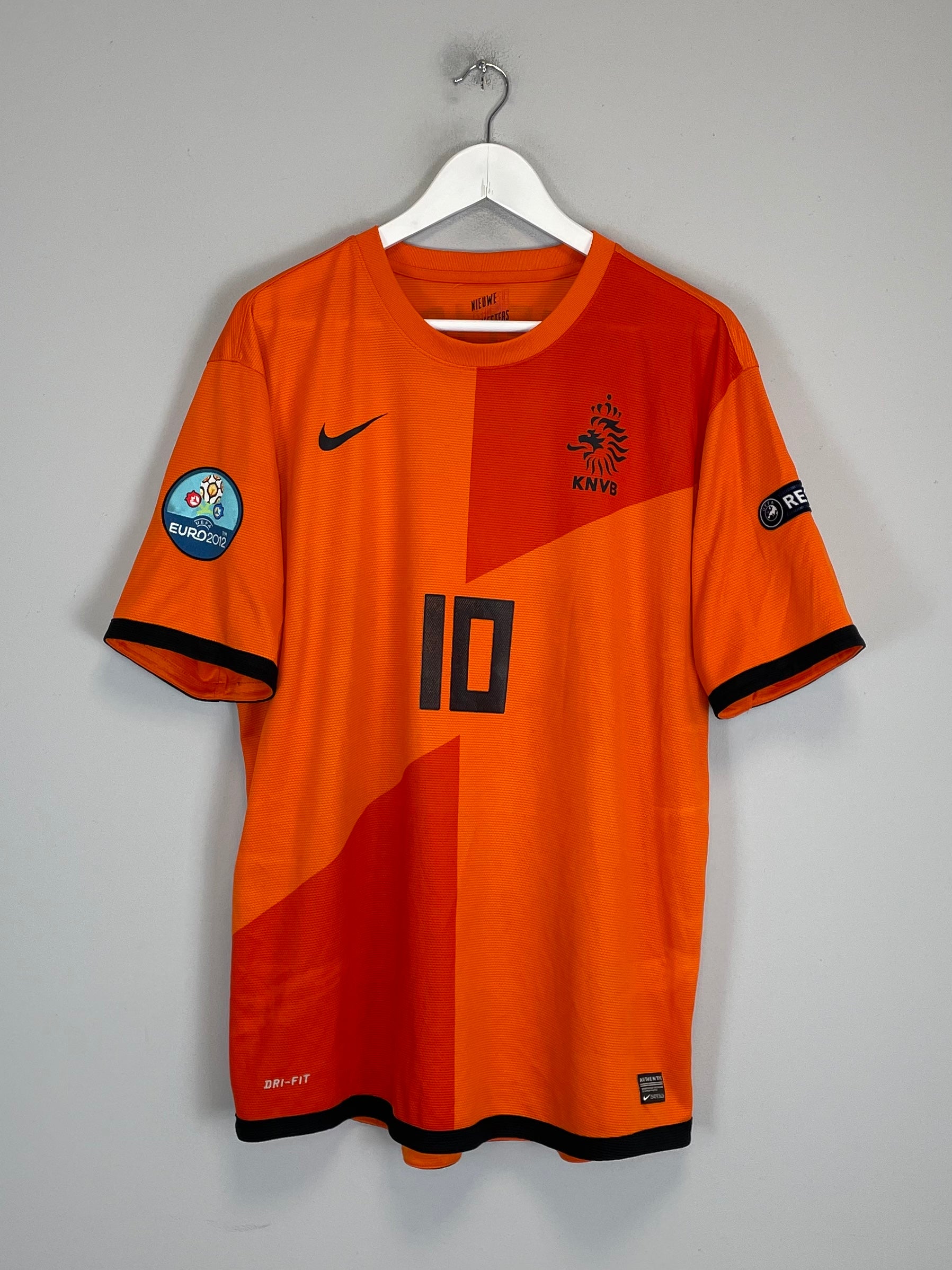 Shop 2012/13 NETHERLANDS SNEIJDER #10 HOME SHIRT (XL) NIKE, classic football shirts, vintage football shirts & retro soccer jerseys at Cult Kits