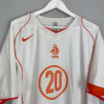 Shop 2004/06 NETHERLANDS SEEDORF #10 AWAY SHIRT (XL) NIKE, classic football shirts, vintage football shirts & retro soccer jerseys at Cult Kits