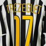 Shop 2003/04 JUVENTUS TREZEGUET #17 HOME SHIRT (L) NIKE, classic football shirts, vintage football shirts & retro soccer jerseys at Cult Kits