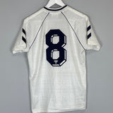 Shop 1989/91 TOTTENHAM #8 (GASCOIGNE) HOME SHIRT (S) HUMMEL, classic football shirts, vintage football shirts & retro soccer jerseys at Cult Kits
