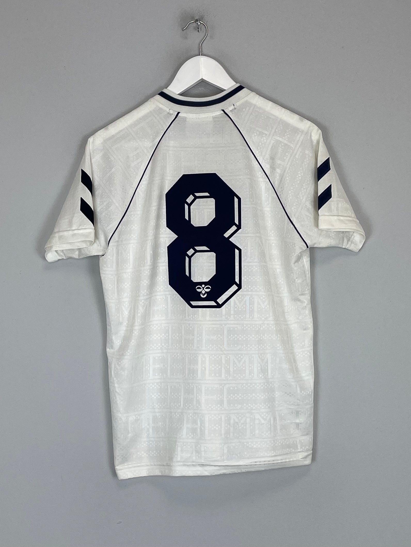 Shop 1989/91 TOTTENHAM #8 (GASCOIGNE) HOME SHIRT (S) HUMMEL, classic football shirts, vintage football shirts & retro soccer jerseys at Cult Kits