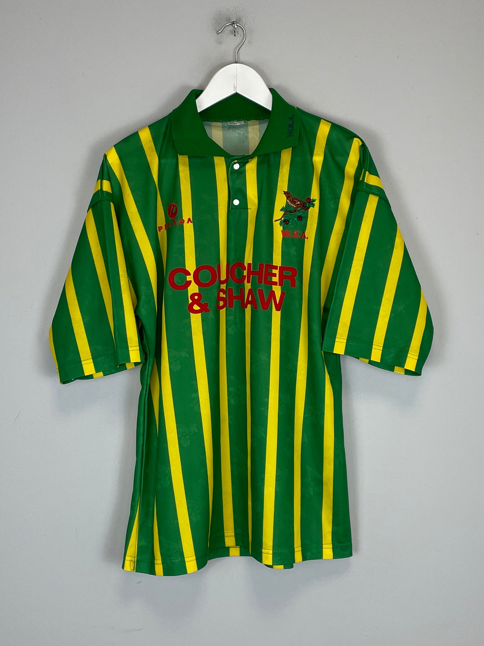 1993 94 WEST BROM AWAY SHIRT L PELADA Cult Kits 1993-94-west-brom-away-shirt-l-pelada-cult-kits