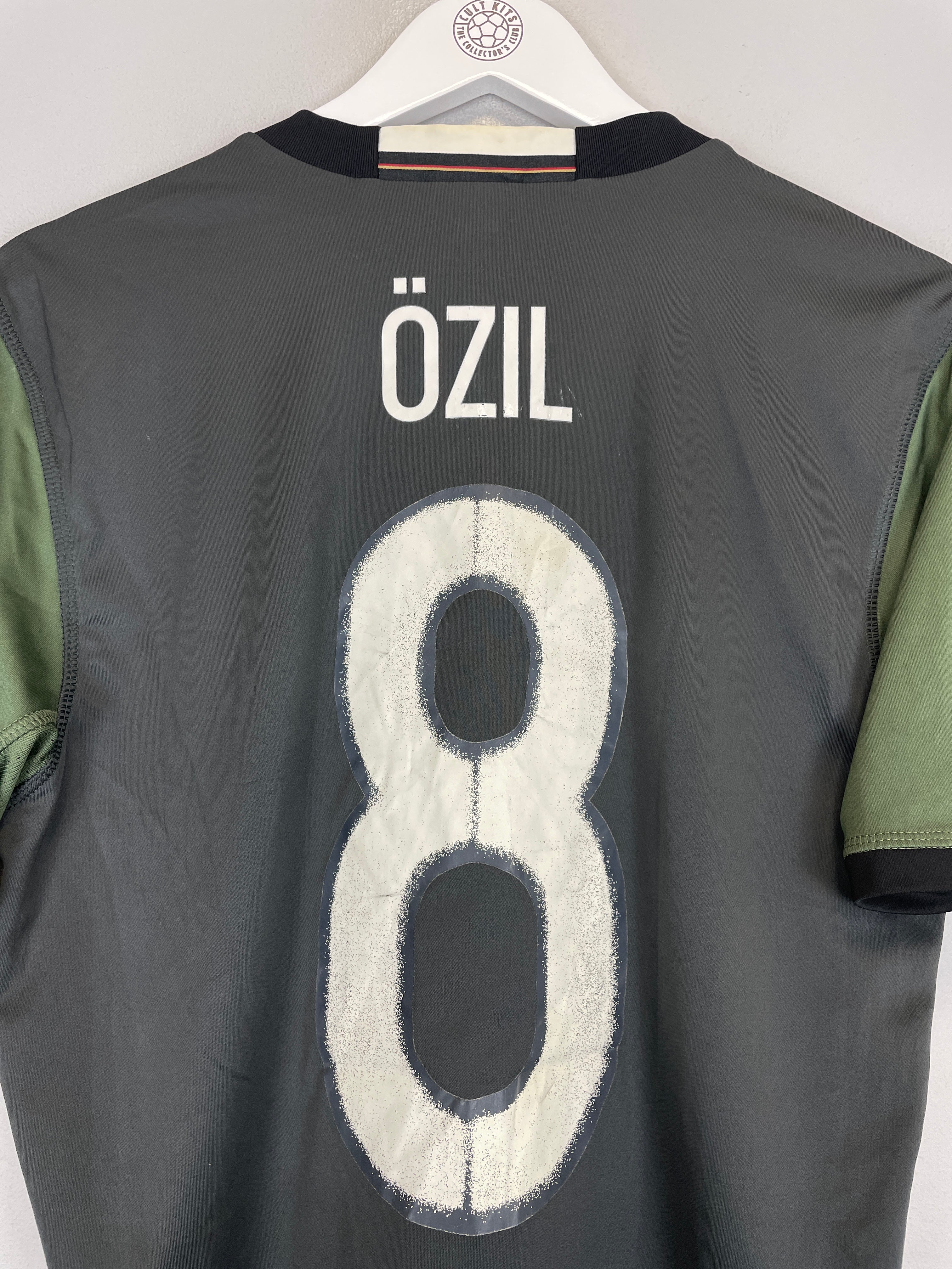 Shop 2015/16 GERMANY OZIL #8 AWAY SHIRT (M) ADIDAS, classic football shirts, vintage football shirts & retro soccer jerseys at Cult Kits