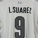 Shop 2014/15 URURGUAY SUAREZ #9 AWAY SHIRT (M) PUMA, classic football shirts, vintage football shirts & retro soccer jerseys at Cult Kits