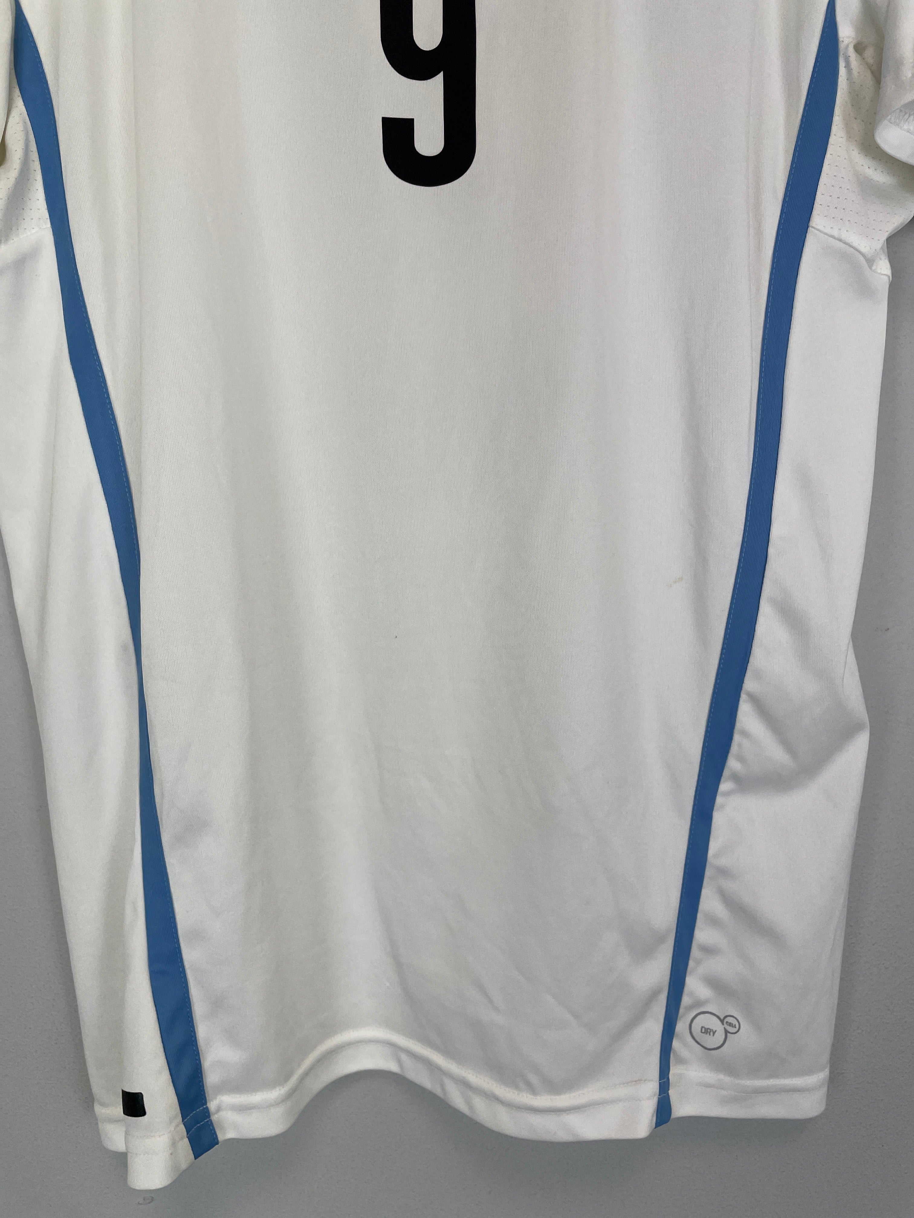 Shop 2014/15 URURGUAY SUAREZ #9 AWAY SHIRT (M) PUMA, classic football shirts, vintage football shirts & retro soccer jerseys at Cult Kits