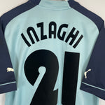 Shop 2002/03 LAZIO INZAGHI #21 THIRD SHIRT (L) PUMA, classic football shirts, vintage football shirts & retro soccer jerseys at Cult Kits