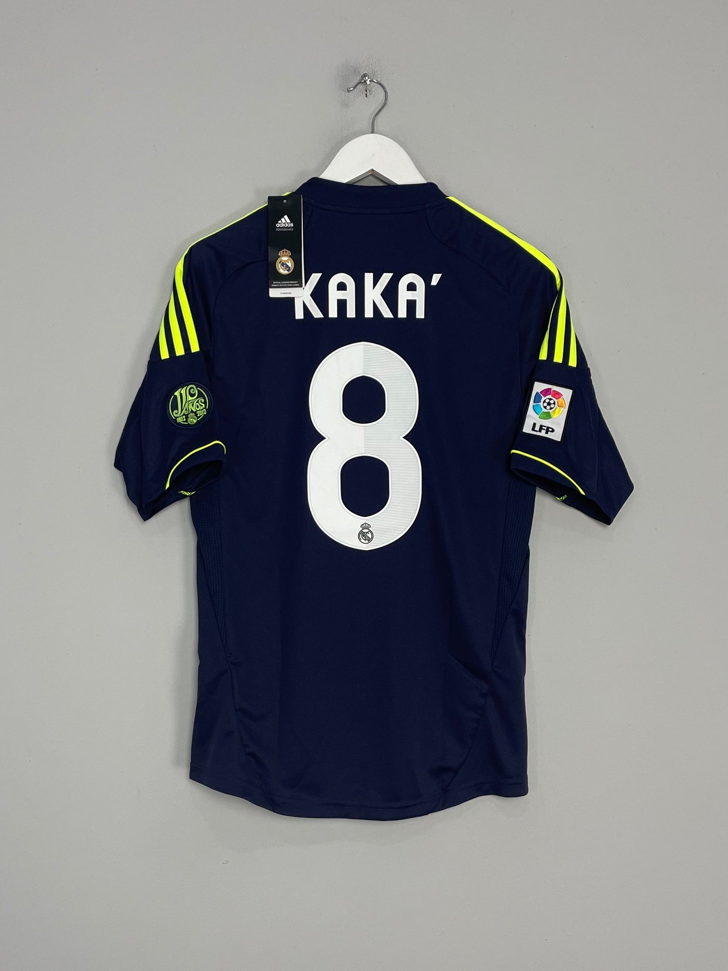 2012/13 REAL MADRID KAKA #8 *BNWT* AWAY SHIRT (S) ADIDAS
