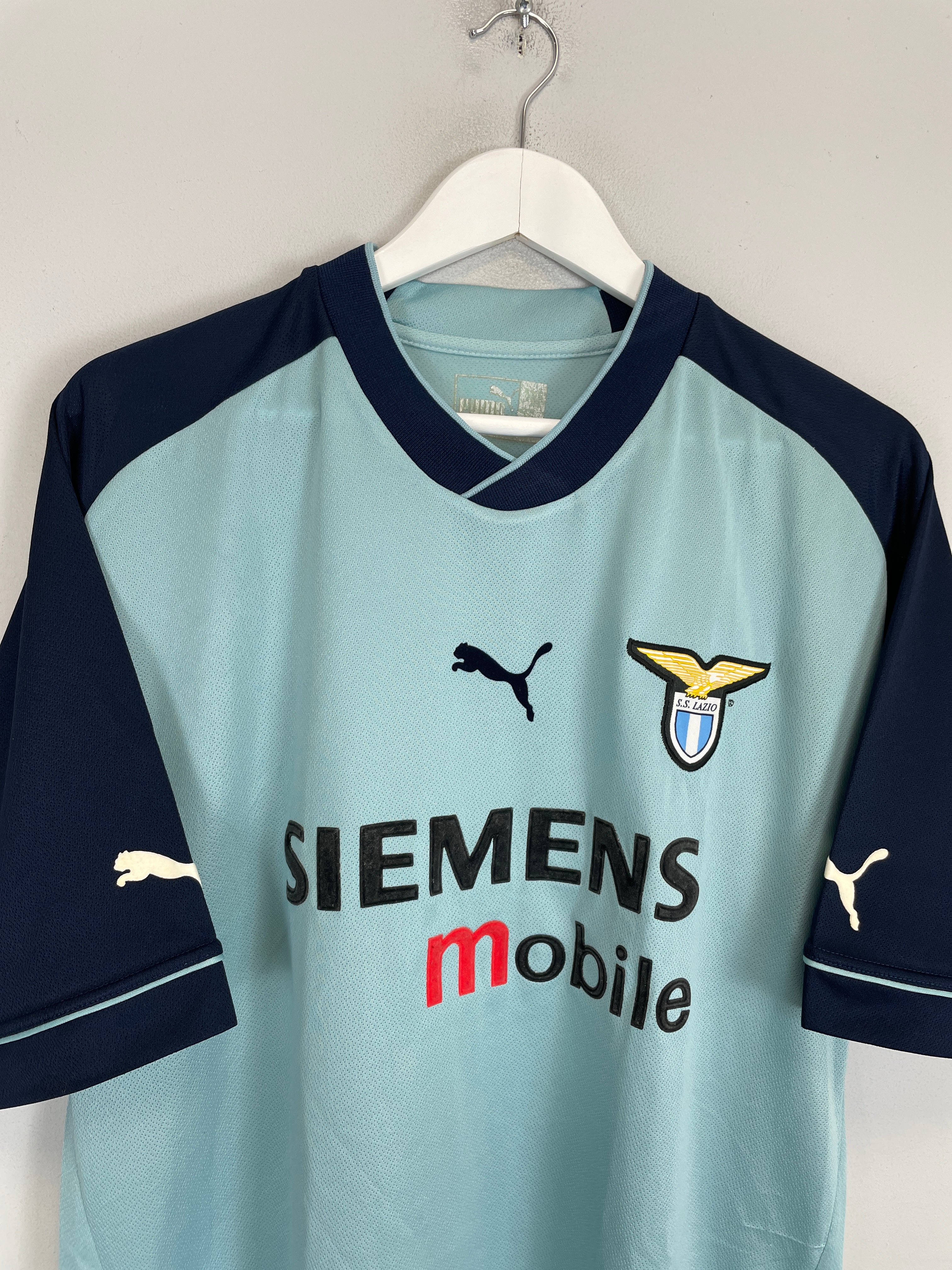 Shop 2002/03 LAZIO INZAGHI #21 THIRD SHIRT (L) PUMA, classic football shirts, vintage football shirts & retro soccer jerseys at Cult Kits