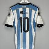 Shop 2013/15 ARGENTINA MESSI #10 HOME SHIRT (M) ADIDAS, classic football shirts, vintage football shirts & retro soccer jerseys at Cult Kits