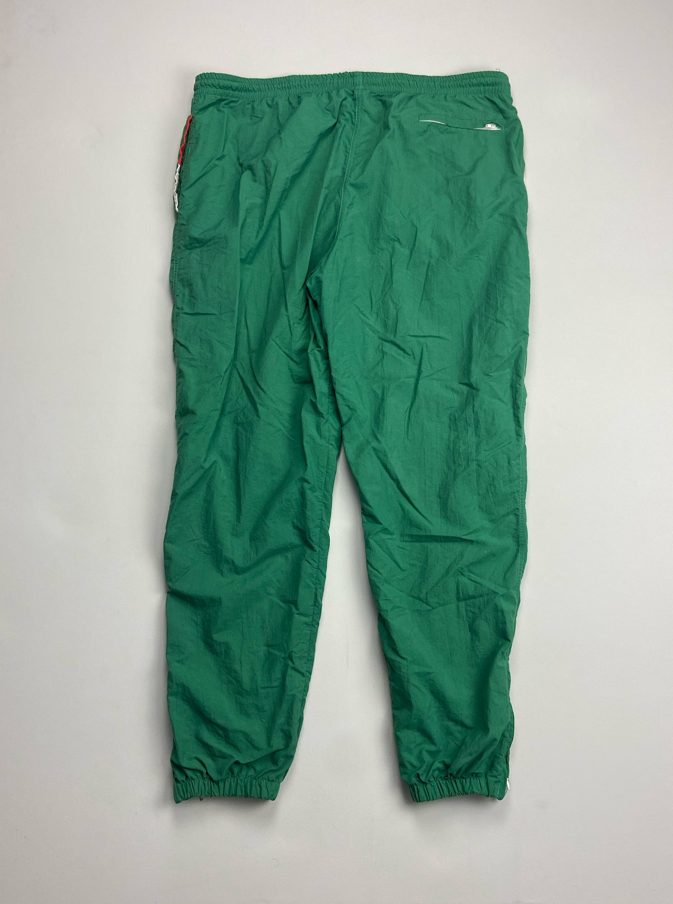 Shop 1998 MEXICO TRACKSUIT BOTTOMS (XL) ABA SPORT, classic football shirts, vintage football shirts & retro soccer jerseys at Cult Kits