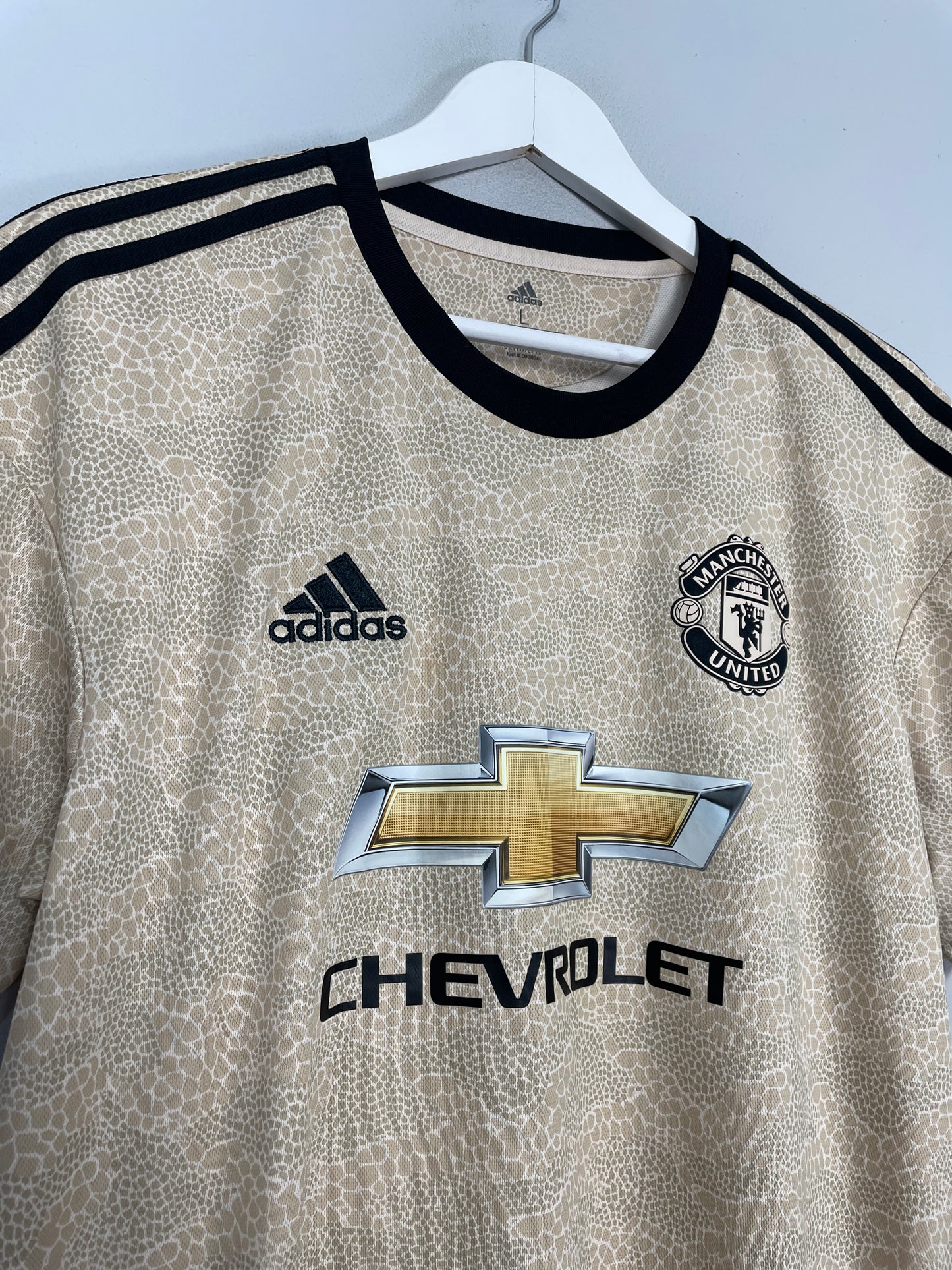 2019/20 MANCHESTER UNITED POGBA #6 AWAY SHIRT (L) ADIDAS