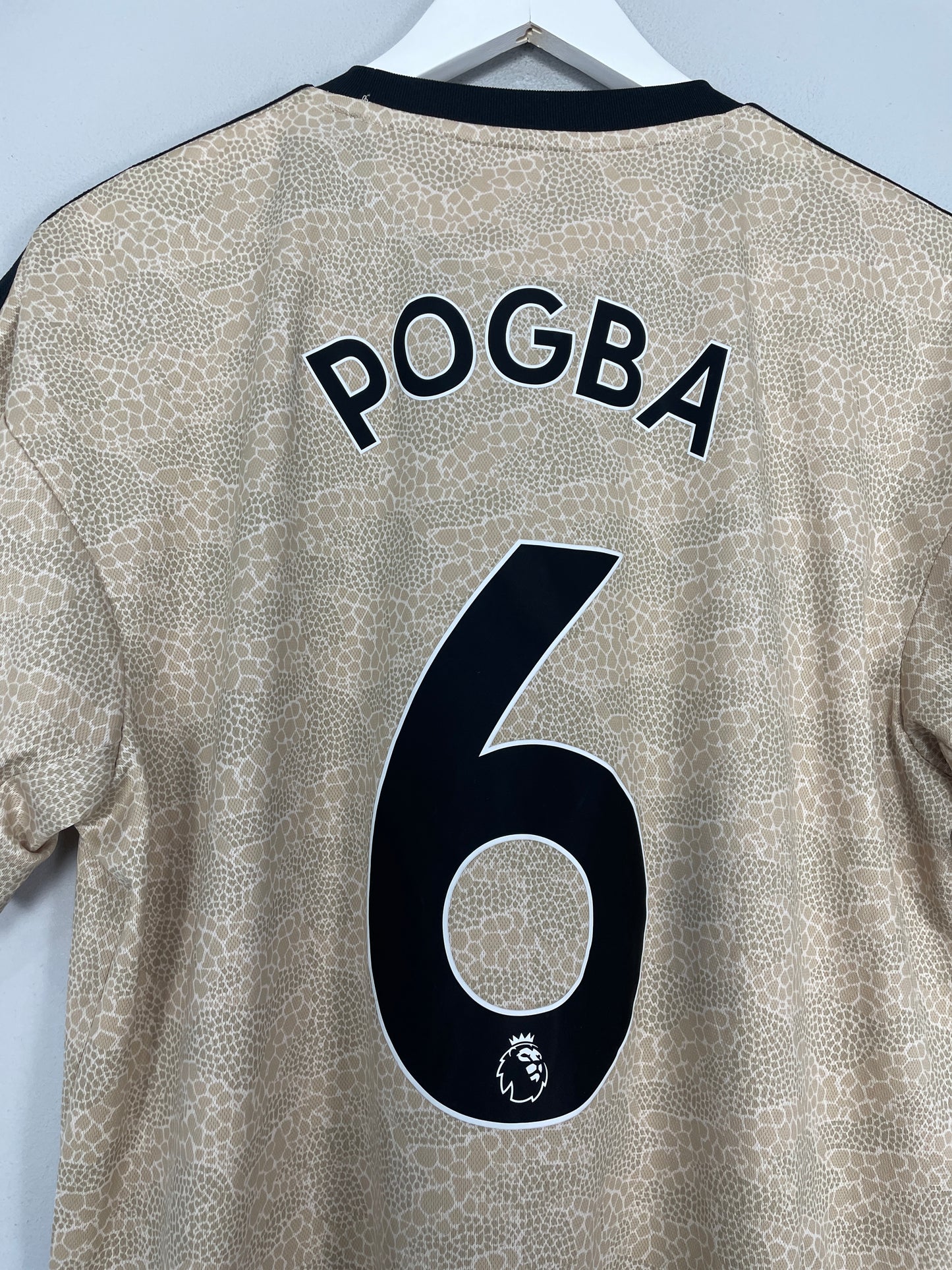 2019/20 MANCHESTER UNITED POGBA #6 AWAY SHIRT (L) ADIDAS