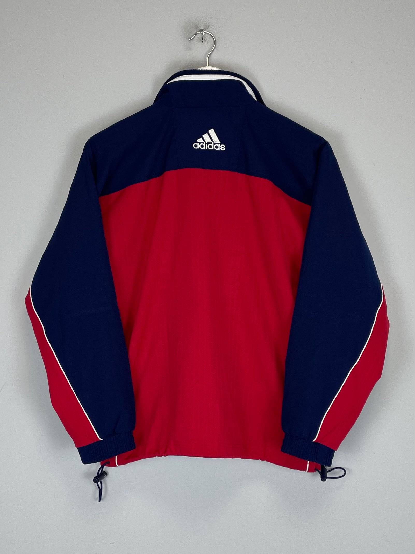 Shop 1998/99 BAYERN MUNICH TRACK JACKET (S) ADIDAS, classic football shirts, vintage football shirts & retro soccer jerseys at Cult Kits
