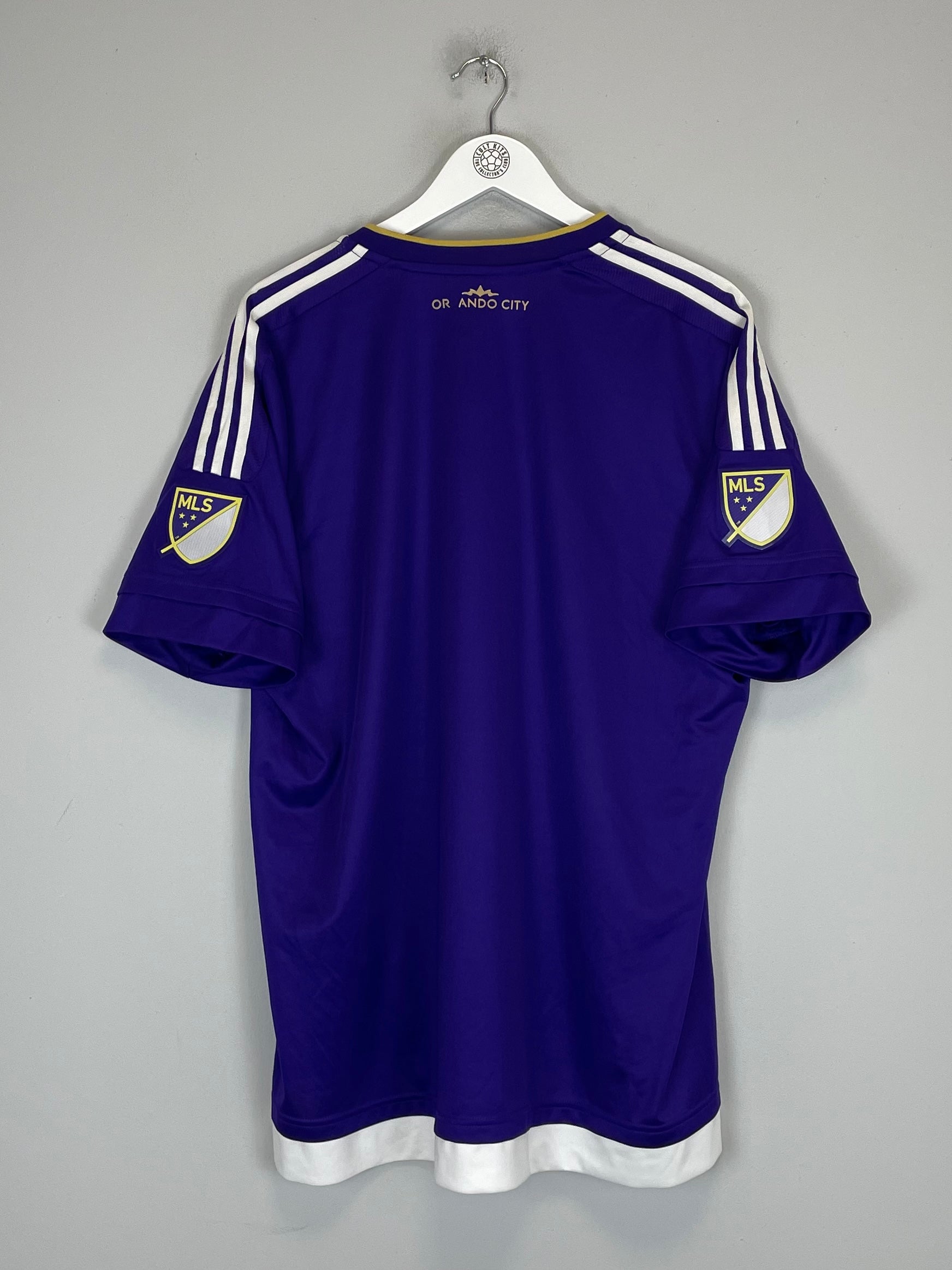Shop 2015/16 ORLANDO CITY HOME SHIRT (XXL) ADIDAS, classic football shirts, vintage football shirts & retro soccer jerseys at Cult Kits