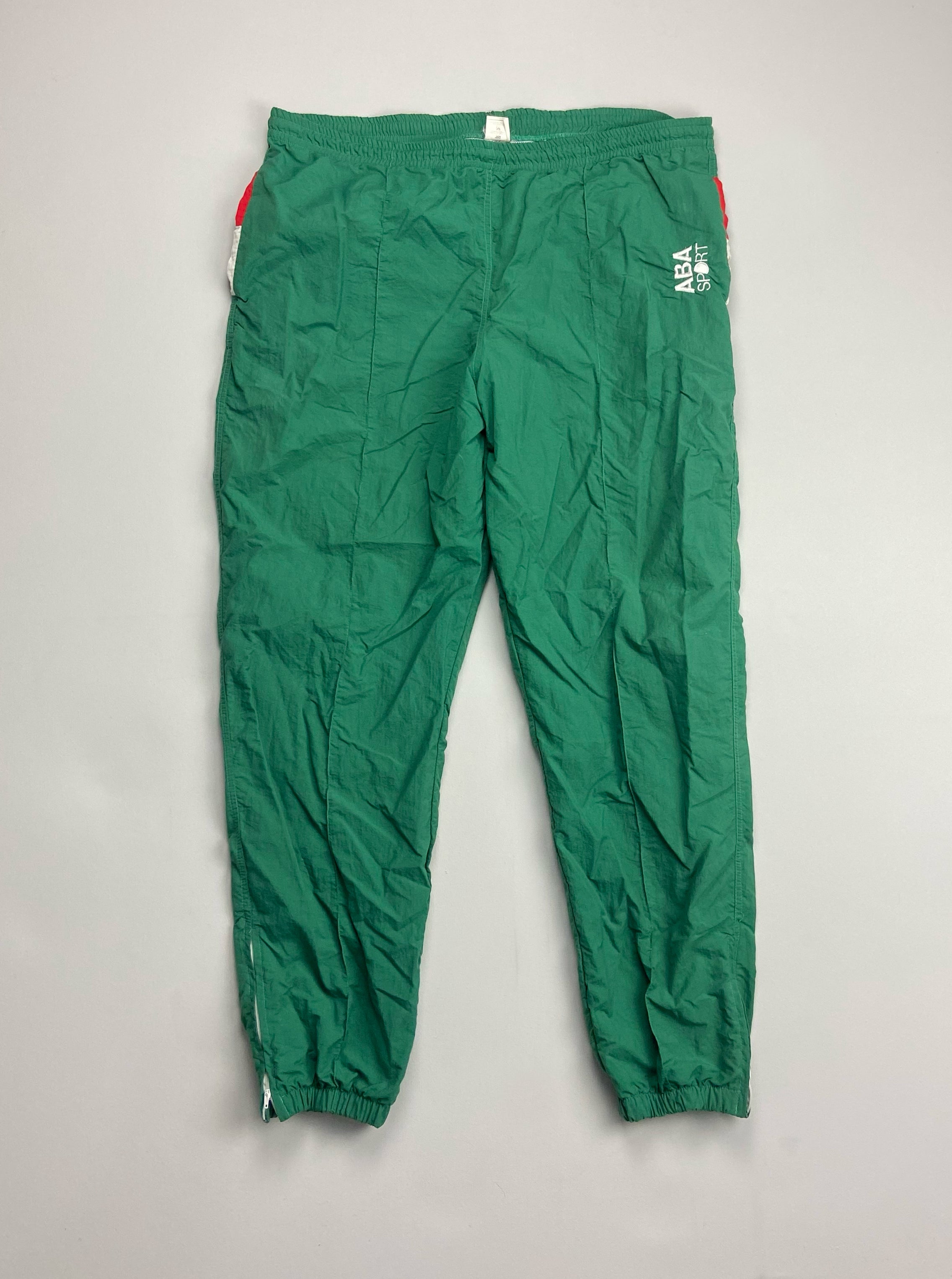 Shop 1998 MEXICO TRACKSUIT BOTTOMS (XL) ABA SPORT, classic football shirts, vintage football shirts & retro soccer jerseys at Cult Kits