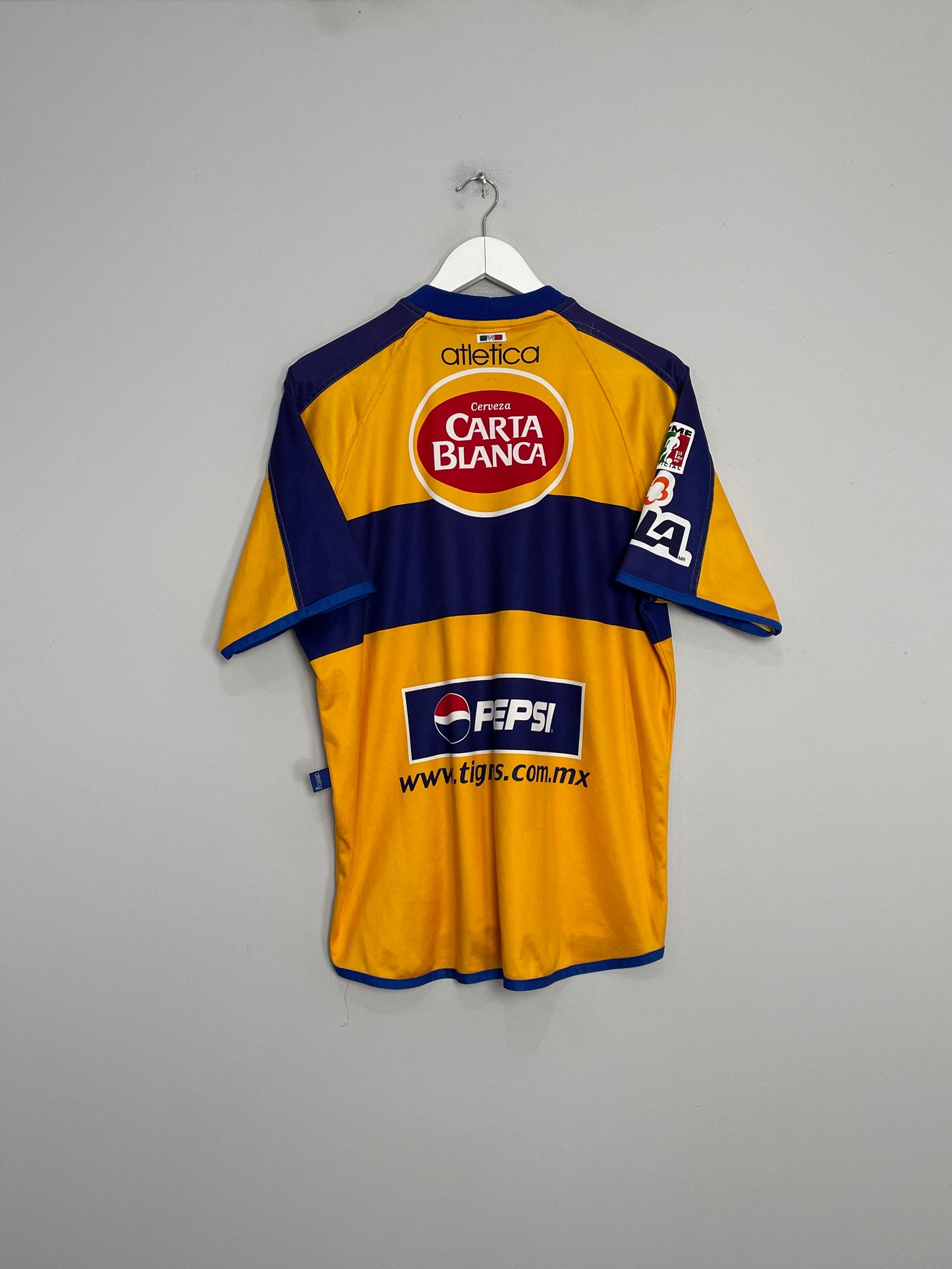 2001/02 TIGRES HOME SHIRT (L) ATLETICA