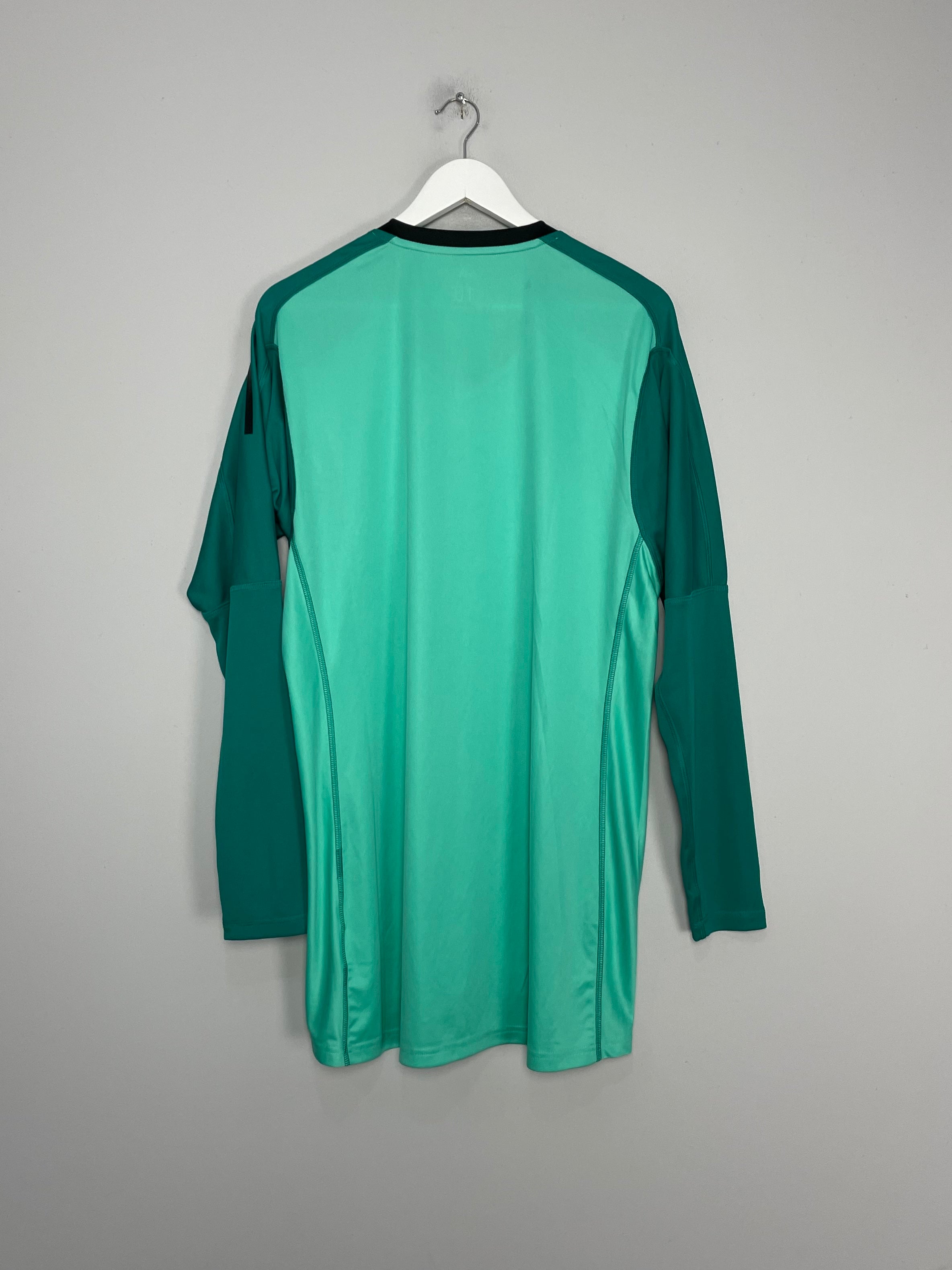 Shop 2018/19 SPAIN *PLAYER ISSUE* GK SHIRT (XL) ADIDAS, classic football shirts, vintage football shirts & retro soccer jerseys at Cult Kits