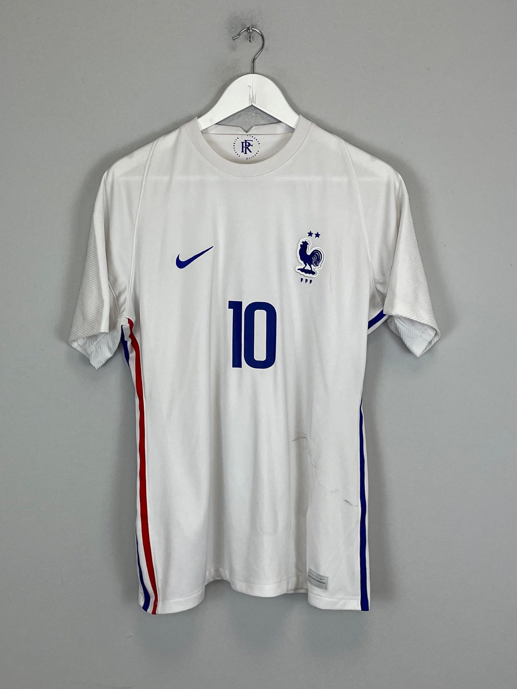 Shop 2021/22 FRANCE MBAPPE #10 AWAY SHIRT (XL) NIKE, classic football shirts, vintage football shirts & retro soccer jerseys at Cult Kits