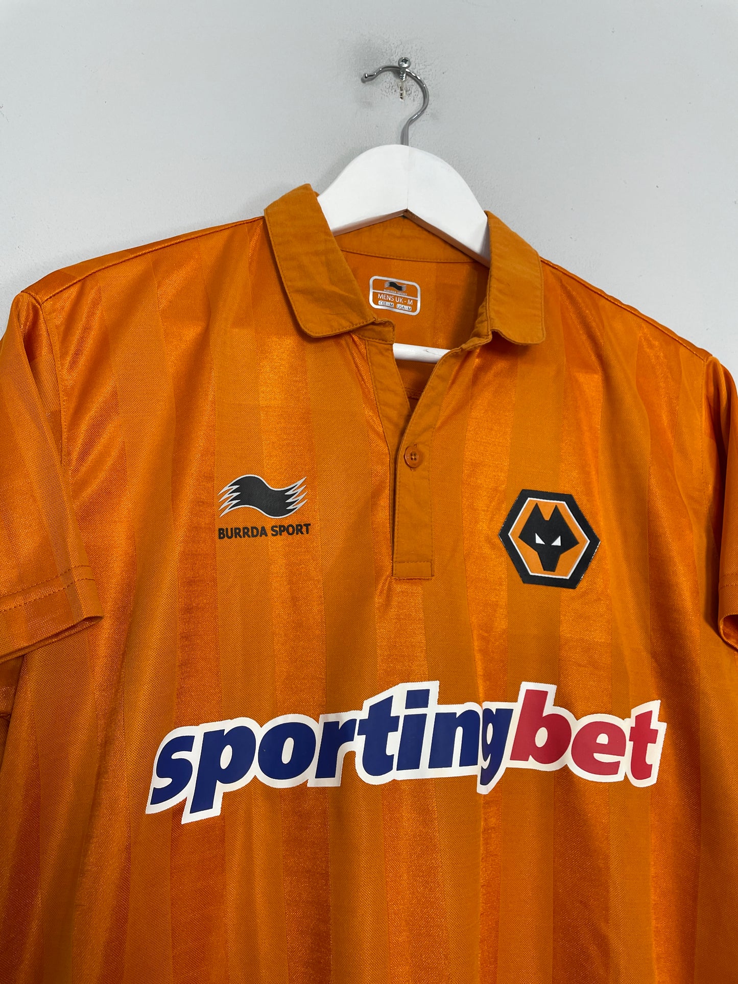 2012/13 WOLVES HOME SHIRT (M) BURRDA SPORT
