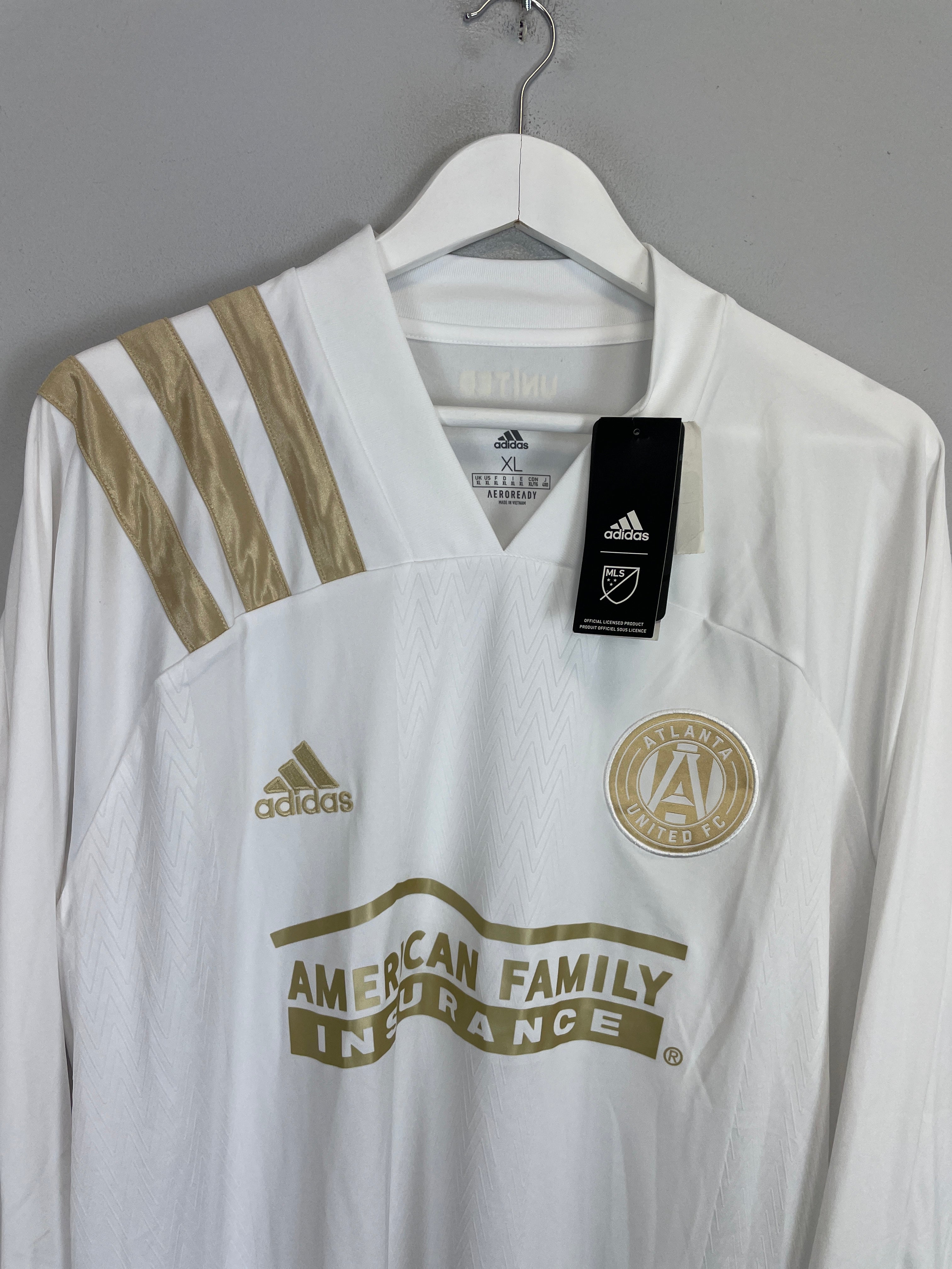 Shop 2021/22 ATLANTA UNITED *BNWT* L/S AWAY SHIRT (XL) ADIDAS, classic football shirts, vintage football shirts & retro soccer jerseys at Cult Kits