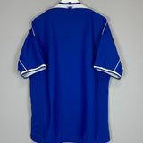 Shop 1999/00 EVERTON HOME SHIRT (XXL) UMBRO, classic football shirts, vintage football shirts & retro soccer jerseys at Cult Kits