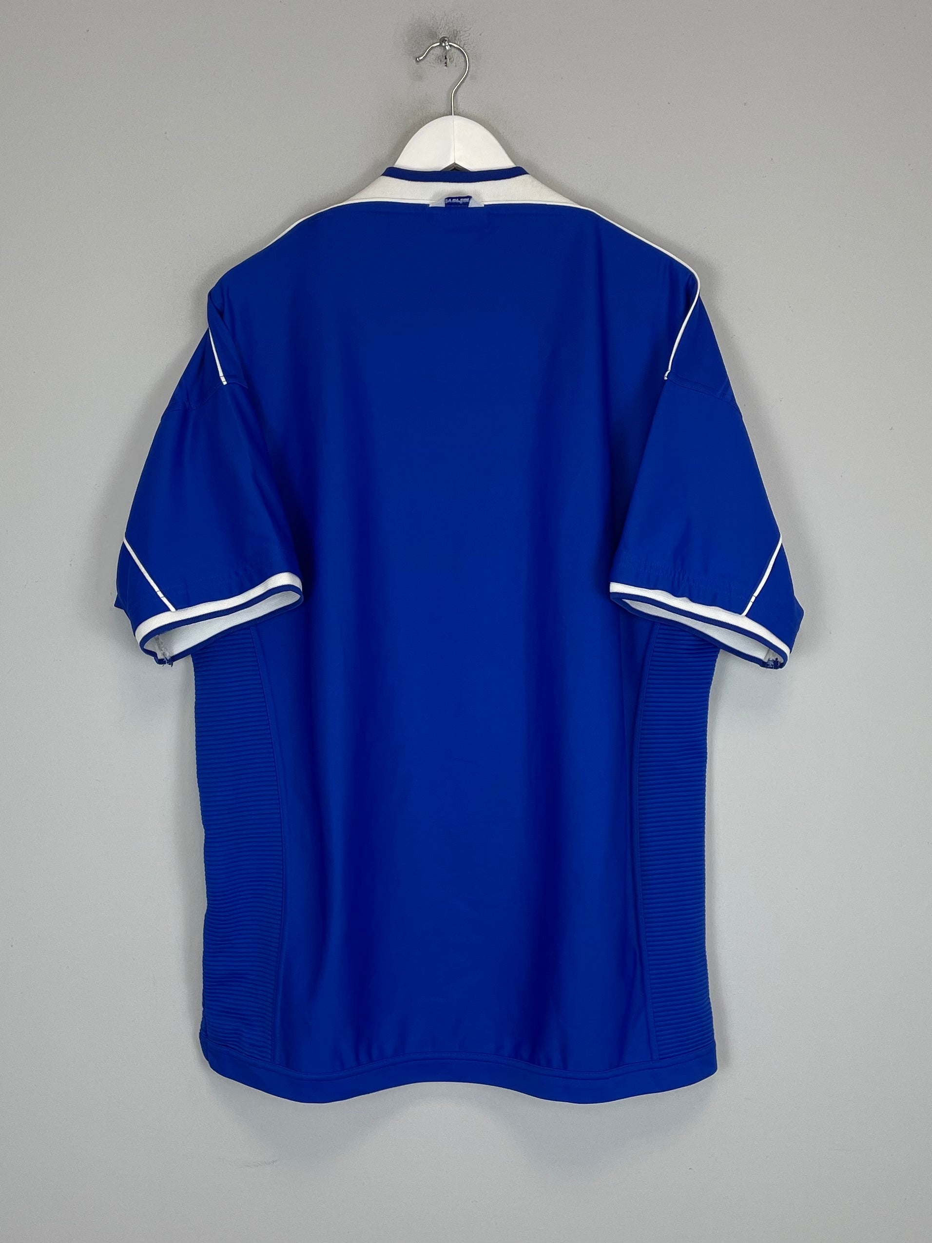Shop 1999/00 EVERTON HOME SHIRT (XXL) UMBRO, classic football shirts, vintage football shirts & retro soccer jerseys at Cult Kits