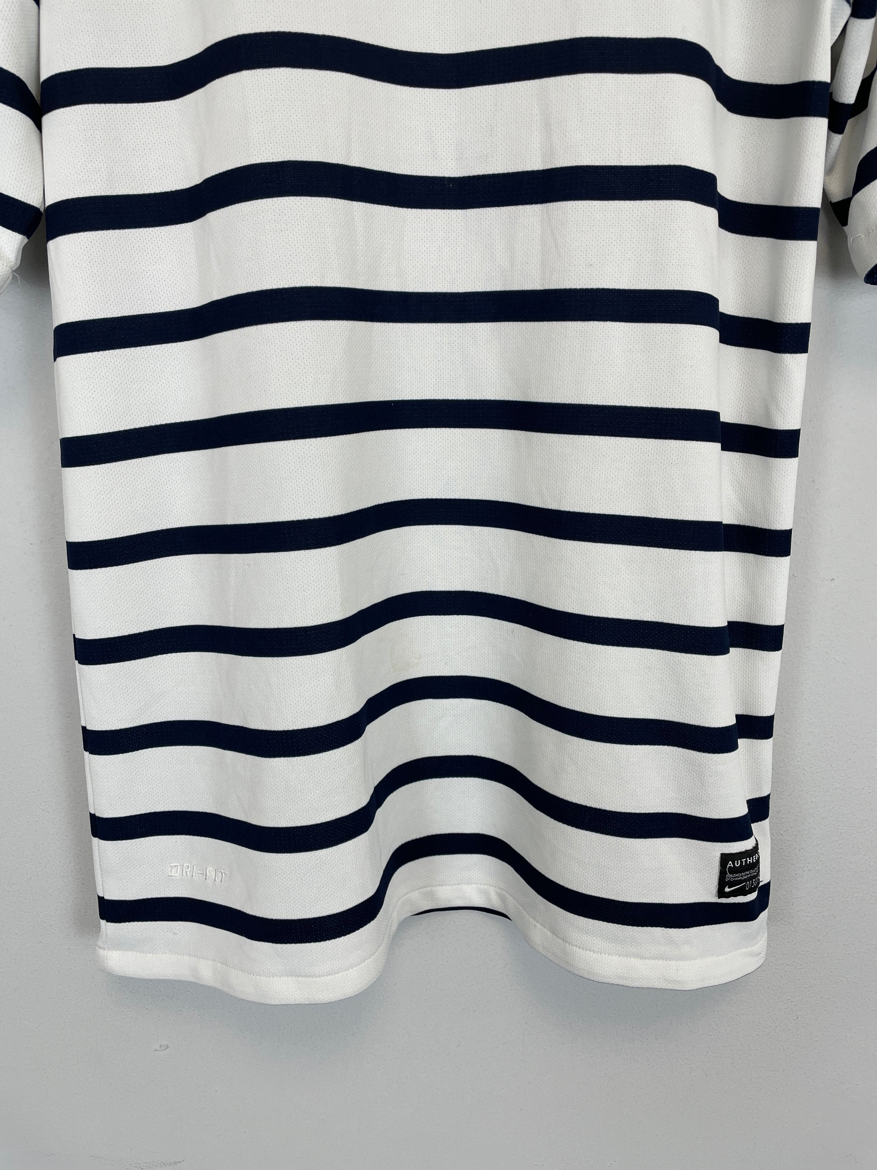 Shop 2011/12 FRANCE AWAY SHIRT (S) NIKE, classic football shirts, vintage football shirts & retro soccer jerseys at Cult Kits