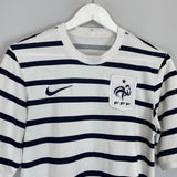 Shop 2011/12 FRANCE AWAY SHIRT (S) NIKE, classic football shirts, vintage football shirts & retro soccer jerseys at Cult Kits