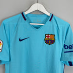 Shop 2017/18 BARCELONA MESSI #10 AWAY SHIRT (S) NIKE, classic football shirts, vintage football shirts & retro soccer jerseys at Cult Kits